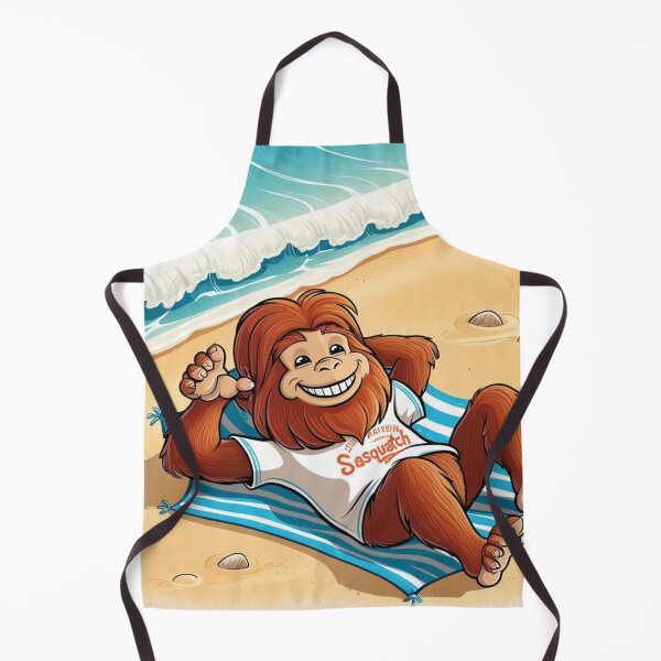 Item preview, Sasquatch's Beach Adventure: Mystical Coastal Encounter designed and sold by Chippychips1.