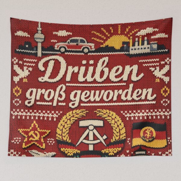 Item preview, Growing up over there, nostalgia for East Germany, knitting pattern design designed and sold by Mauswohn.