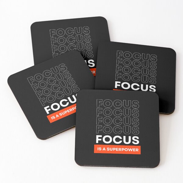 Item preview, Focus Is A Superpower Quote designed and sold by Thinkora.