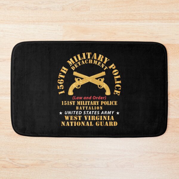 Item preview, Army - 156th Military Police Det, Law and Order, 151st Mp Battalion,  WV Naional Guard X 300 designed and sold by Military Insignia Products.