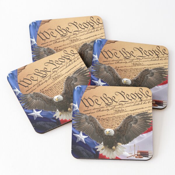 Item preview, We The People – US Constitution Patriotic Americana Typography Design designed and sold by Chippychips1.