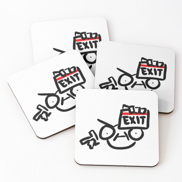 Item preview, The exit is over there designed and sold by yaaaaa.art.