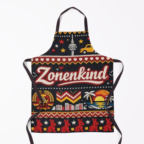Item preview, Zonenkind Retro Lifestyle Knit Design designed and sold by Mauswohn.