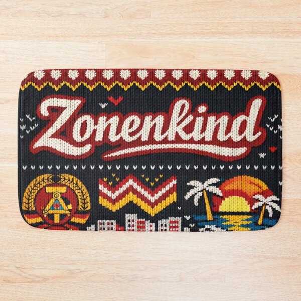 Item preview, Zonenkind Retro Lifestyle Knit Design designed and sold by Mauswohn.