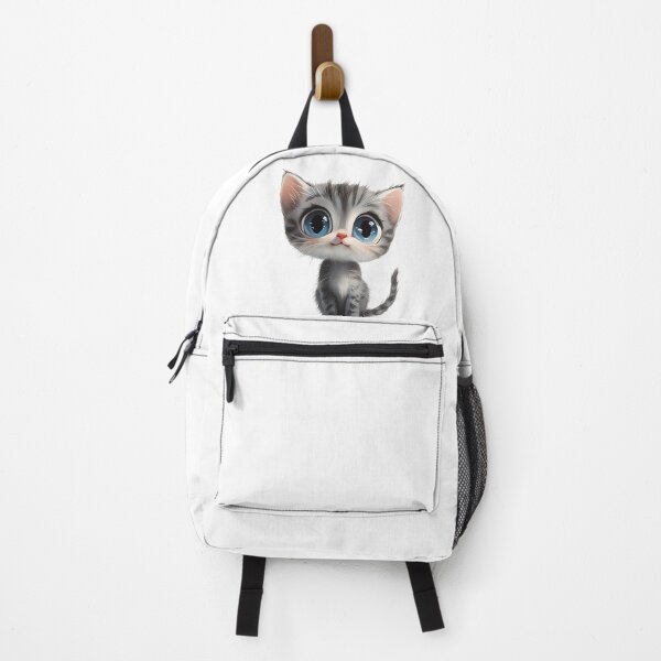 Item preview, Adorable Blue-Eyed Kitten – Cute and Sweet Illustration designed and sold by MuninosShop.