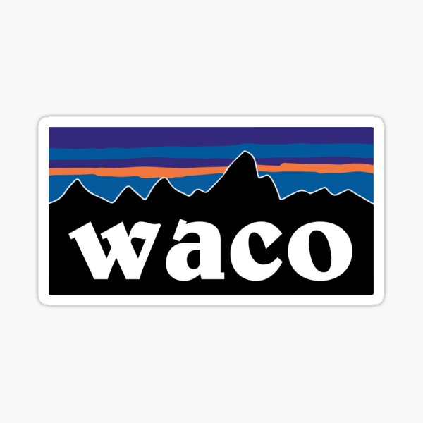 Waco Mountains Sticker