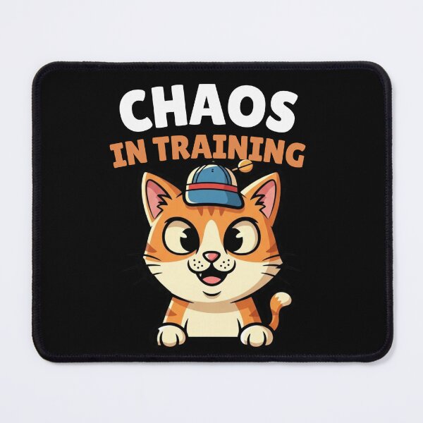 Item preview, Chaos in Training Funny Cat Shirt | Cute Meme Humor designed and sold by MotivaChic.