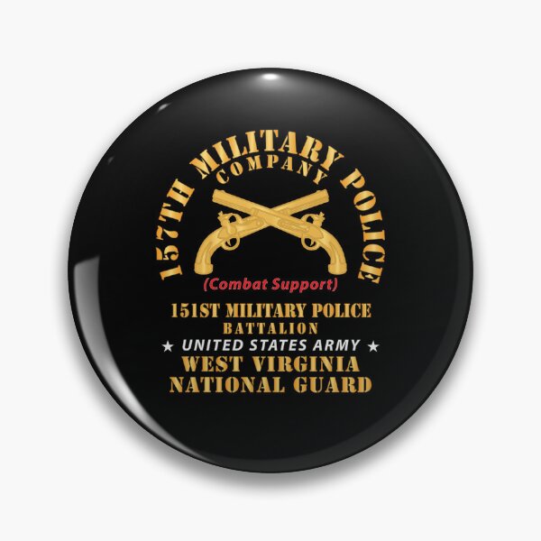Item preview, Army - 157th Military Police Co, Cb Spt, 151st Mp Battalion,  WV National Guard X 300 designed and sold by Military Insignia Products.