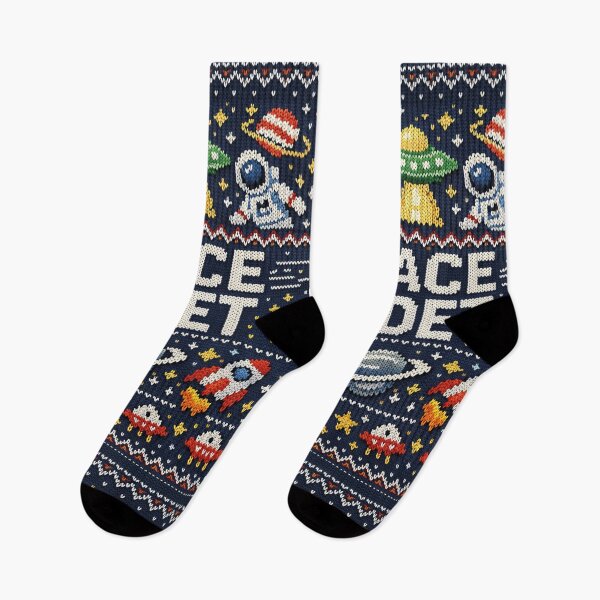 Item preview, Space Cadet Space Adventure Knit Design designed and sold by Mauswohn.