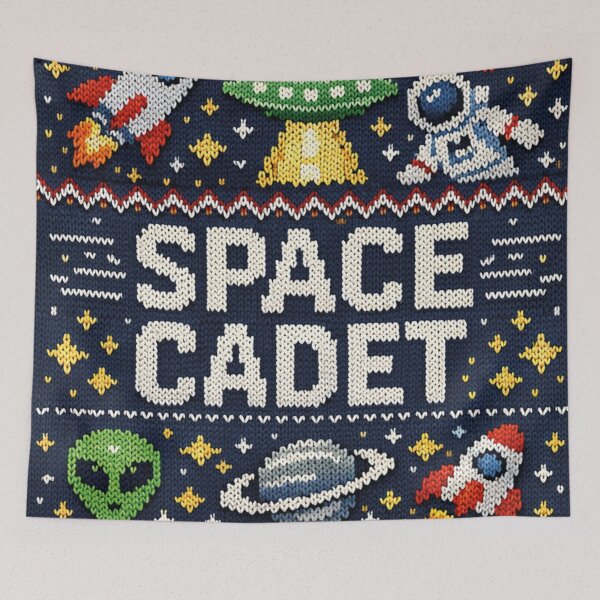 Item preview, Space Cadet Space Adventure Knit Design designed and sold by Mauswohn.