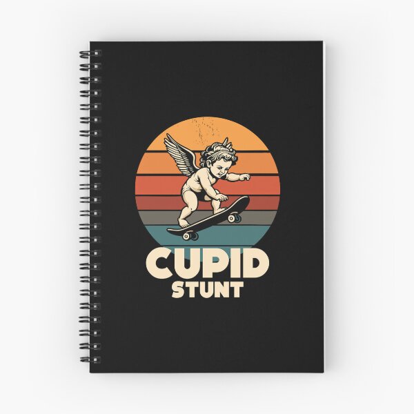 Item preview, Cupid Stunt Spoonerism Skateboard Angel Skater designed and sold by libbyjayyy.