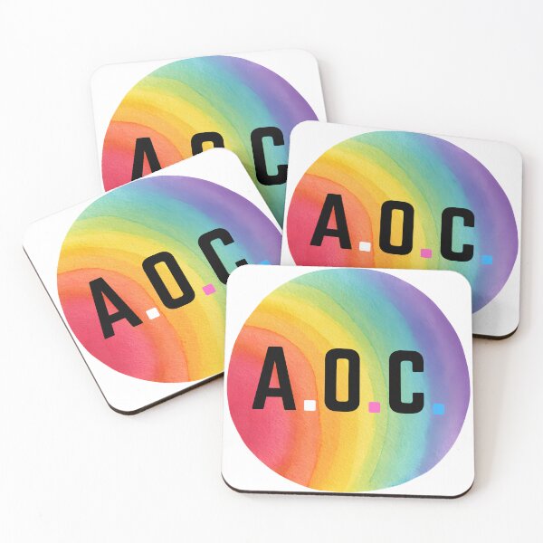 Item preview, AOC for Pride LGBTQ+ designed and sold by Ruebwood.