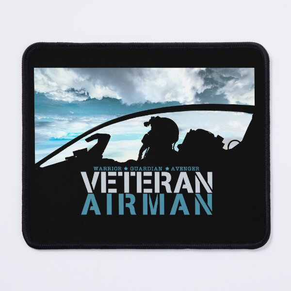 Item preview, Airman Veterans Day Card Jet Fighter Pilot designed and sold by SalonOfArt.