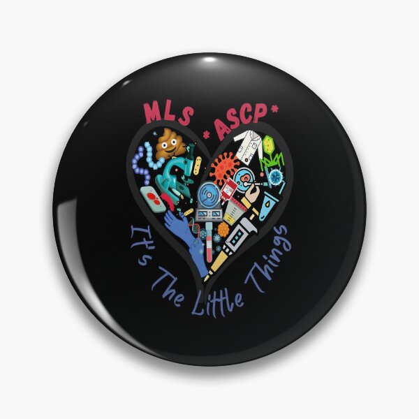 Item preview, Mls(Ascp) Heart It'S The Little Things Lab Tech designed and sold by dodi009.