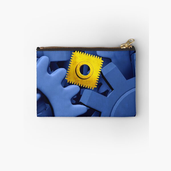 Item preview, glitch as a symbol of corrupted technology where a machine of gears and cogs breaks down under a system flaw, designed and sold by lightidea.