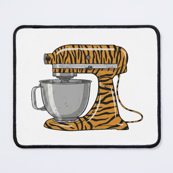 Item preview, Retro Tiger Stripe Pattern Electric Stand Mixer designed and sold by octozap.