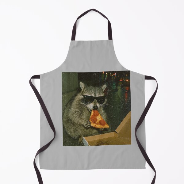 Item preview, Funny Raccoon Eating Pizza Animal Meme designed and sold by mjohnson9.