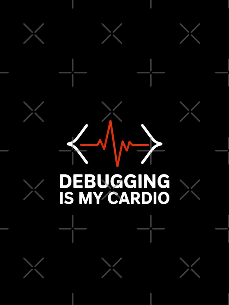 Thumbnail 4 of 4, iPhone Case, Debugging Is My Cardio Programmer Humour designed and sold by SplashTastic.