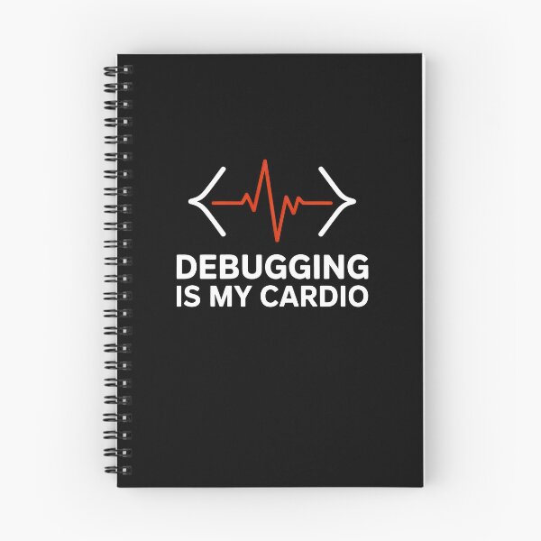 Item preview, Debugging Is My Cardio Programmer Humour designed and sold by SplashTastic.