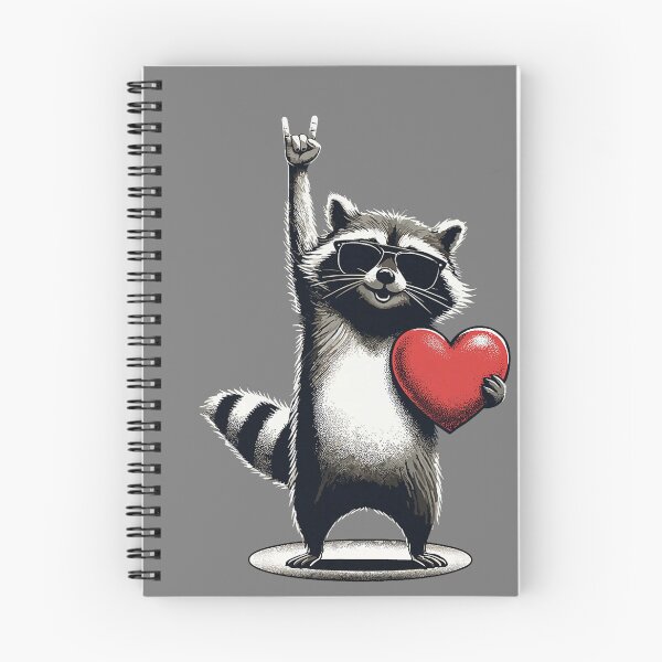 Item preview, Funny Raccoon Rock On Men Women Kids St. Valentine's Day designed and sold by mjohnson9.