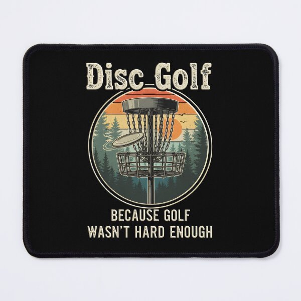 Item preview, Disc Golf Because Golf Wasn't Hard Enough Funny Retro Frisbee Golf Vintage Sunset designed and sold by Jt41.