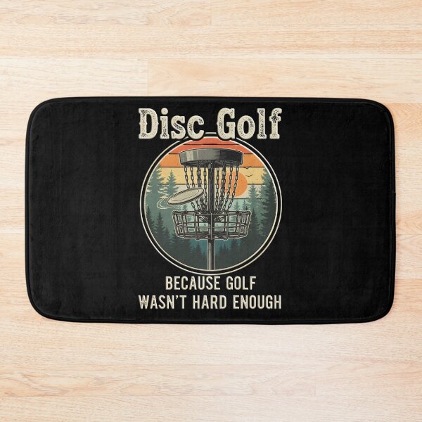 Item preview, Disc Golf Because Golf Wasn't Hard Enough Funny Retro Frisbee Golf Vintage Sunset designed and sold by Jt41.