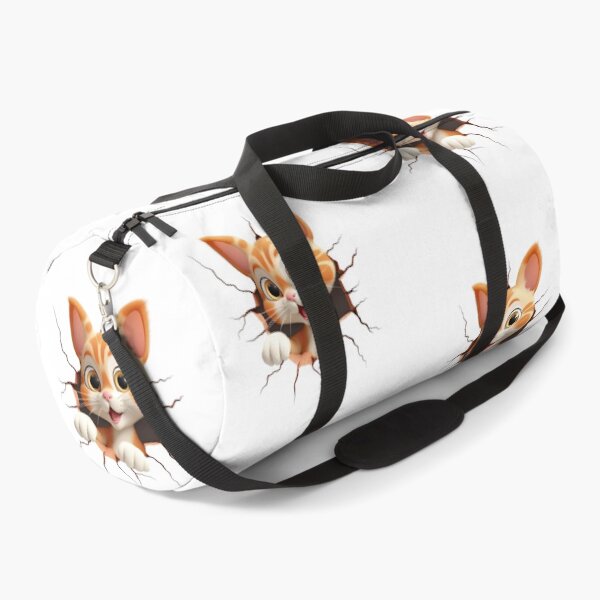 Item preview, A kitten jumps out of the wall designed and sold by KrisGraphic45.