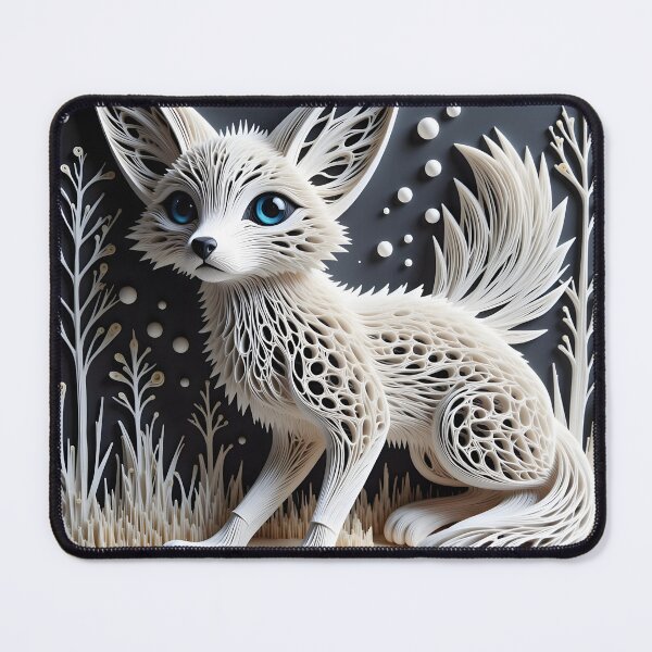 Item preview, Quilling Paper-cut Fennec designed and sold by MatureProcure.