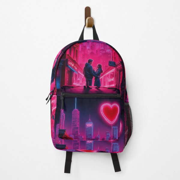 Item preview, Neon Scape - Can't find love without you designed and sold by ShaDeS-AI-Art.