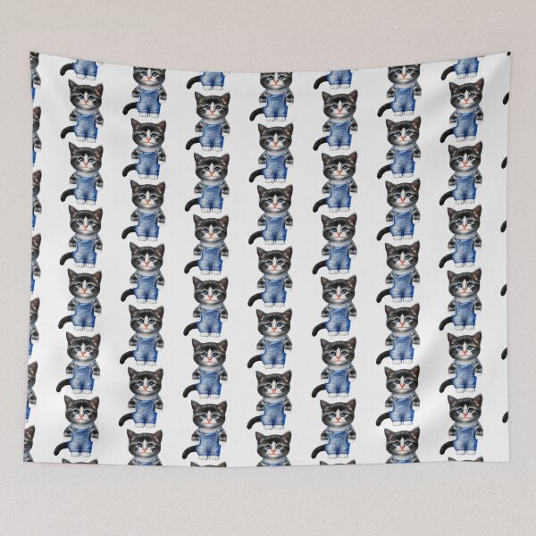 Item preview, Kitten in pants designed and sold by KrisGraphic45.