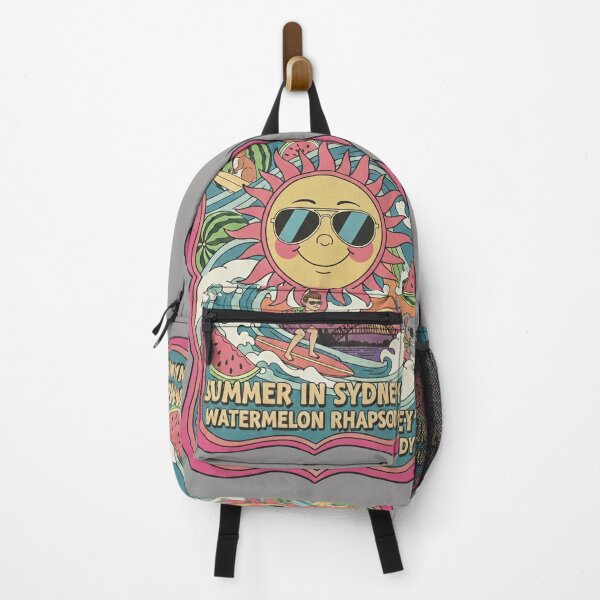 Item preview, Summer in Sydney – Retro Watermelon Surf Rhapsody designed and sold by Dimu Co..