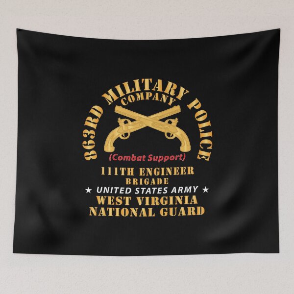 Item preview, Army - 863rd Military Police Co, Combat Support, 111th Engineer Bde,  WV National Guard X 300 designed and sold by Military Insignia Products.