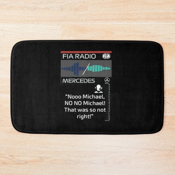 Item preview, Toto Wolff Angry Team Radio Abu Dhabi 2021 designed and sold by HADIYAGIFT.