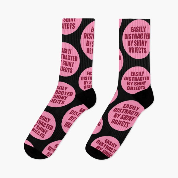 Item preview, Easily Distracted Shiny Objects Pink Aesthetic designed and sold by fdxjkrsf44.