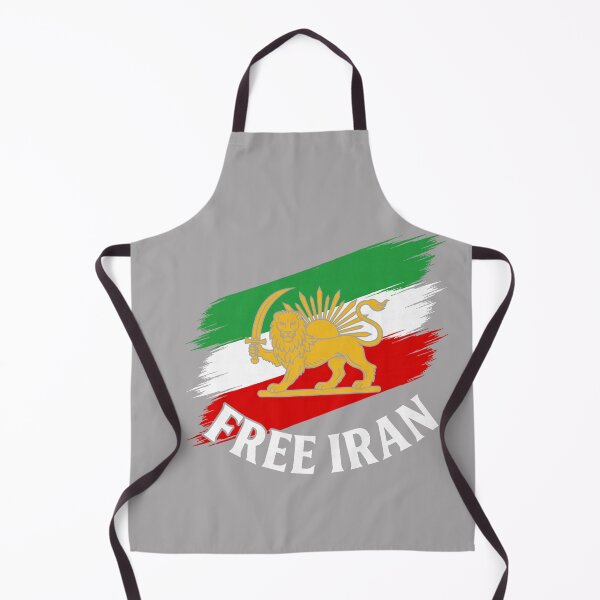 Item preview, Free Iran T Iranian Flag Lion designed and sold by KathieFaugh.