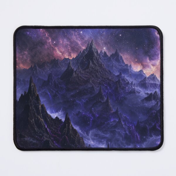 Item preview, Mountains Cinematic Cosmic Art designed and sold by QuantumDrift.