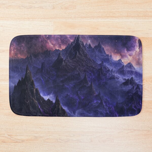 Item preview, Mountains Cinematic Cosmic Art designed and sold by QuantumDrift.