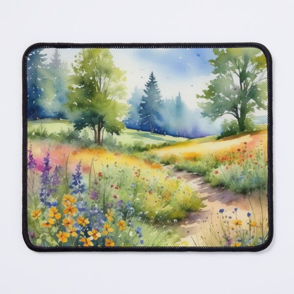 Item preview, Blooming wildflower meadow designed and sold by Kraftbaum.