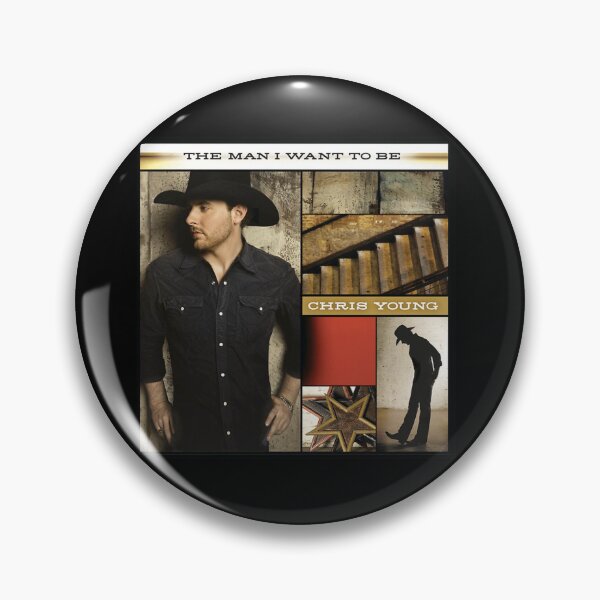 Item preview, Chris Young The Man I Want To Be designed and sold by Glitch Mind CO..