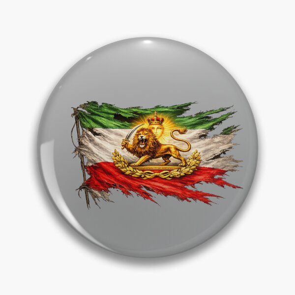 Item preview, Iran Flag Map Lion Sun Sword Free Iran support women of Iran designed and sold by KathieFaugh.