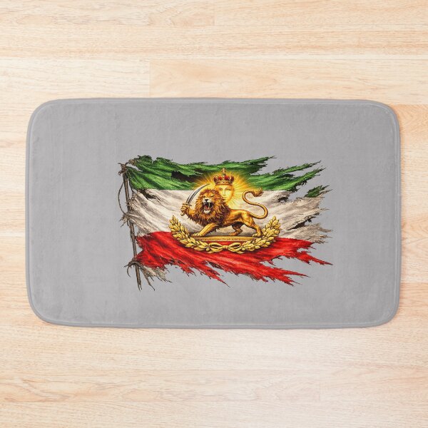 Item preview, Iran Flag Map Lion Sun Sword Free Iran support women of Iran designed and sold by KathieFaugh.