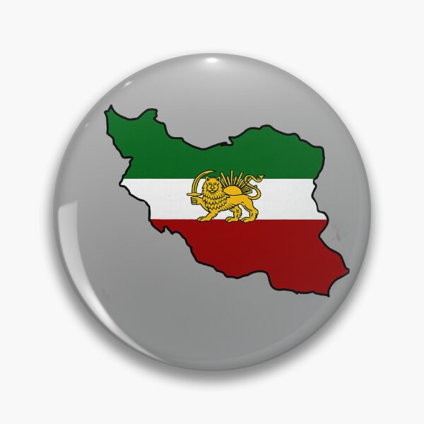 Item preview, Iran Flag Map Lion Sun Sword Free Iran support women of Iran designed and sold by KathieFaugh.