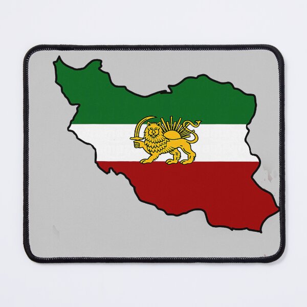 Item preview, Iran Flag Map Lion Sun Sword Free Iran support women of Iran designed and sold by KathieFaugh.