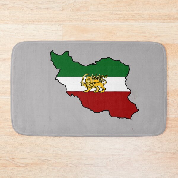 Item preview, Iran Flag Map Lion Sun Sword Free Iran support women of Iran designed and sold by KathieFaugh.