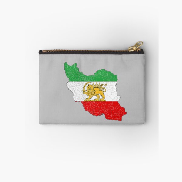 Item preview, Iran Flag Map Lion Sun Sword Free Iran support women of Iran designed and sold by KathieFaugh.