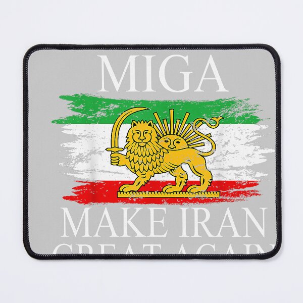 Item preview, Iran Flag Map Lion Sun Sword Free Iran support women of Iran designed and sold by KathieFaugh.