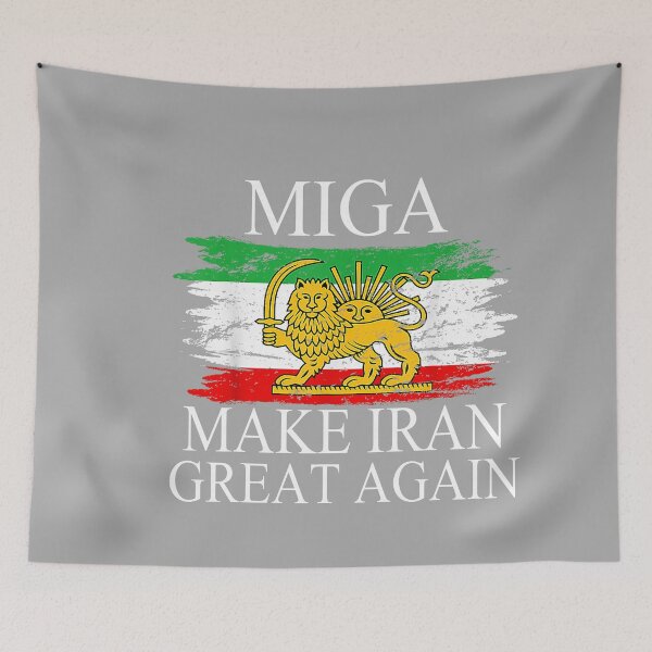 Item preview, Iran Flag Map Lion Sun Sword Free Iran support women of Iran designed and sold by KathieFaugh.