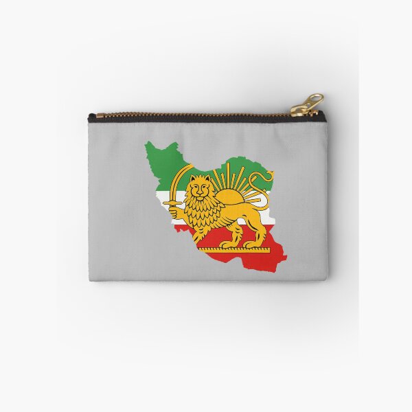 Item preview, Iran Flag Map Lion Sun Sword Free Iran support women of Iran designed and sold by KathieFaugh.
