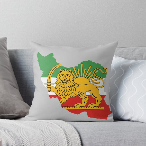 Item preview, Iran Flag Map Lion Sun Sword Free Iran support women of Iran designed and sold by KathieFaugh.