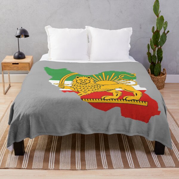 Item preview, Iran Flag Map Lion Sun Sword Free Iran support women of Iran designed and sold by KathieFaugh.